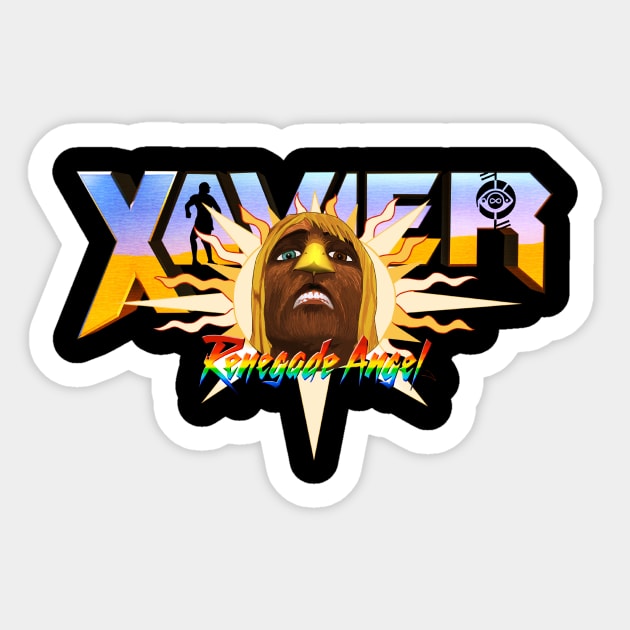 Xavier Renegade Angel Sticker by The Prediksi 